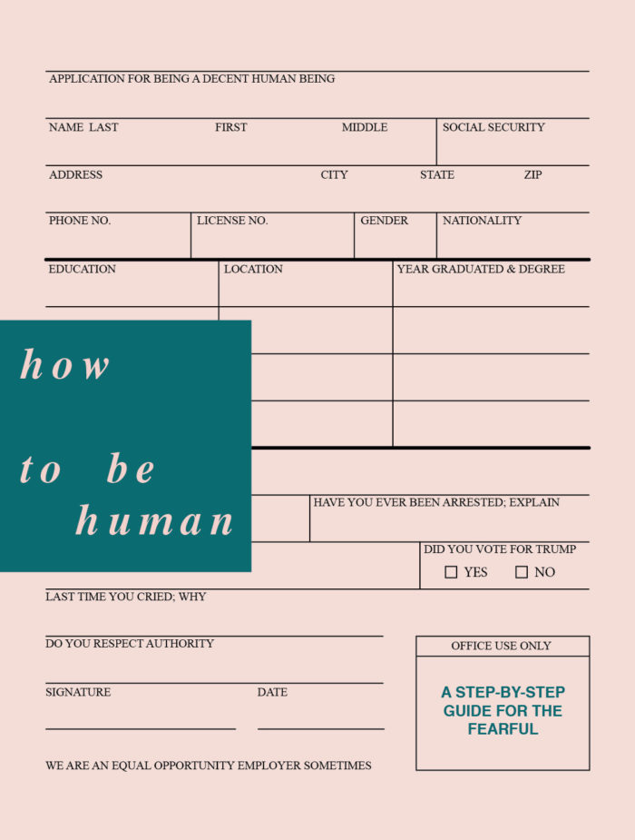 How to be human